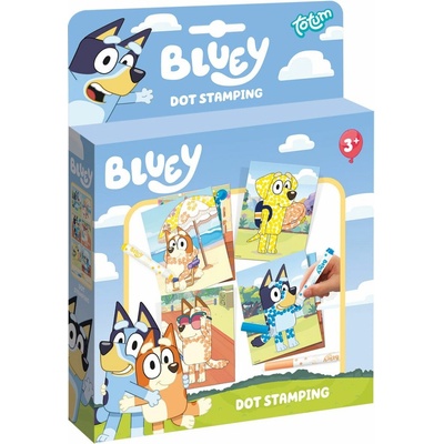Totum Totum Bluey razítkování puntíky