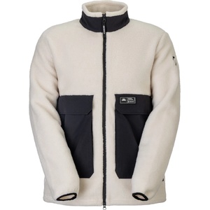 Scott Мъжко поларено яке Scott Jacket Escape Heritage Pile Fleece jacket - Latte Beige / Black - размер M (005-7754-0312)
