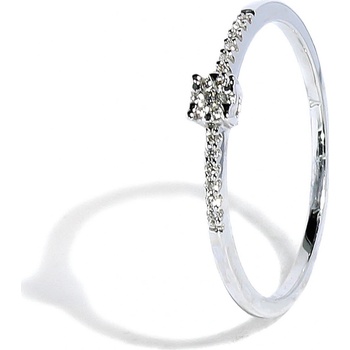 Blink-Blink Jemný zlatý prsteň s diamantmi 1404BDG
