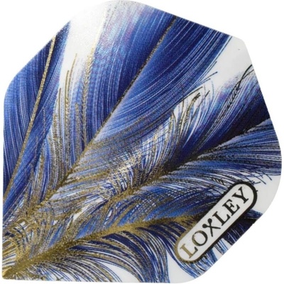 Loxley Blue Gold Feather - No2 - 359DAR – Zboží Dáma