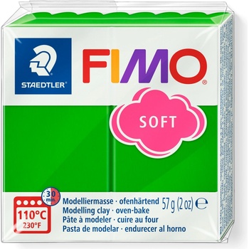 FIMO Полимерна глина Staedtler Fimo Soft, 57 g, тр. з 53 (21895-А-ТРОП.ЗЕЛЕН)