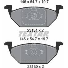 TEXTAR Sada brzdových platničiek 2313001