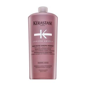 Kérastase Chroma Absolu Bain Riche Chroma Respect укрепващ шампоан за груба и боядисана коса 1000 ml