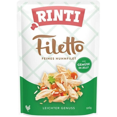 Rinti Filetto in Jelly Kuracie a zelenina v želé 12 x 100 g