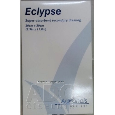 Eclypse krytie na rany suberabsorpčné 20 x 30 cm 20 ks