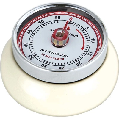 Kuchyňská magnetická minutka Speed Retro krémová - Zassenhaus – Zboží Dáma