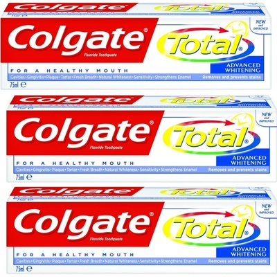 Colgate Total Whitening 3 x 75 ml