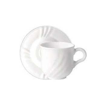 Bormioli Ebro Сервиз 6 чашки за кафе+чинийки 6бр