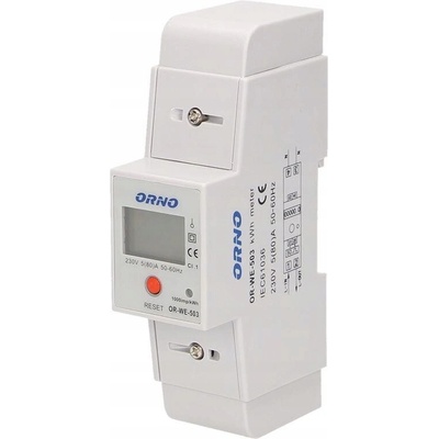 ORNO Jednofázový elektromer 80A OR-WE-503