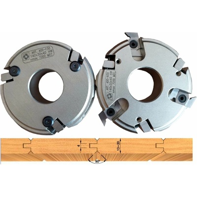 Fréza na palubky OMAS 425 D144 B20 d40 Typ 7 SADA