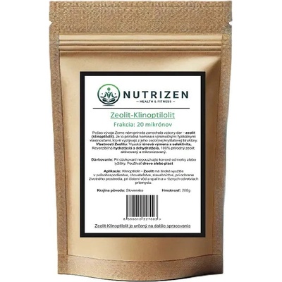 Nutrizen Zeolit klinoptilolit 20 μm 200 g