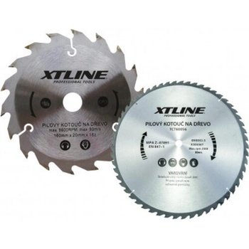 XTline TCT16024 Pílový kotúč 160x2,0x20 (16)mm 24zubov