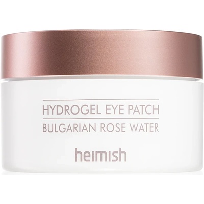 Heimish Bulgarian Rose Water Hydrogel Eye Patch - Изсветляващи хидрогелни пачове с българска роза 60бр
