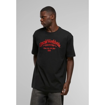 Mister Tee Тениска Upscale World Wide Heavy Oversize Tee black XXLUB-MT3660-00007 - Тъмносив, размер XS
