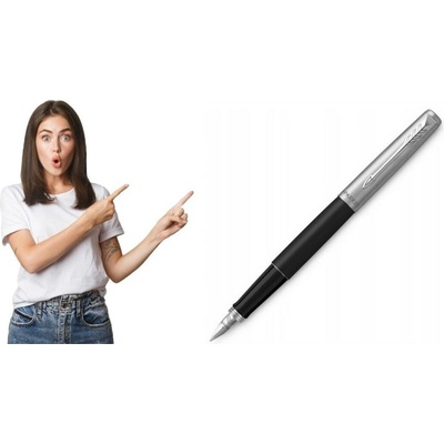 Parker Jotter Bond Street Black CT plnicí pero hrot M 1502/1130947