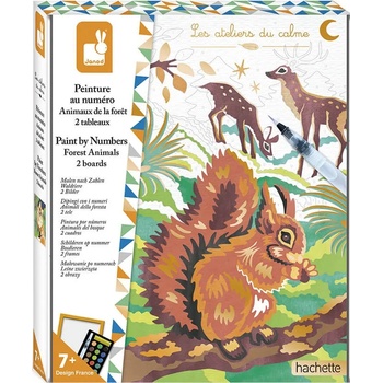 Janod Оцвети по числата Janod - Горски животни (J07983)