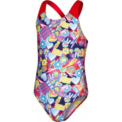 Speedo Digital Allover Splashback True Navy/Fed Red/Blue...
