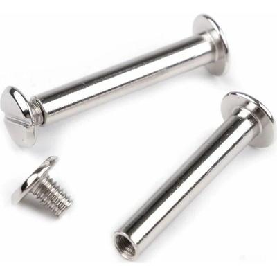 Knihařský šroub 29 mm, 39 mm 10 párů - 1 (29 mm) nikl