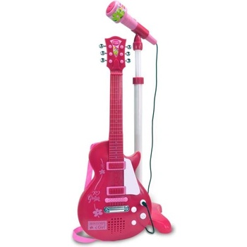 Bontempi Електрическа китара Bontempi Rock с микрофон и стойка 245872