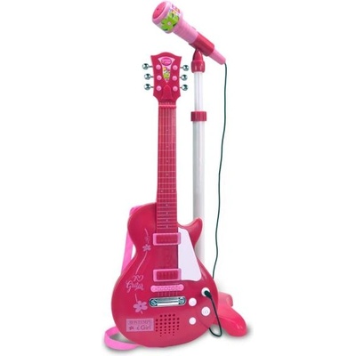 Bontempi Електрическа китара Bontempi Rock с микрофон и стойка 245872
