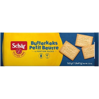 Schär Petit bezlepkové sušienky s maslovou príchuťou 165 g
