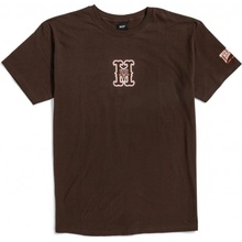 Huf Thrasher Sunnydale tee chocolate