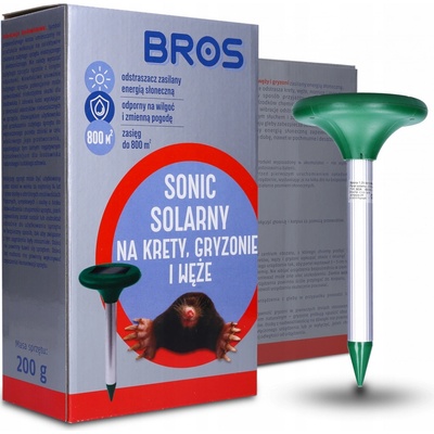 Odpuzovač BROS SONIC solární proti krtkům