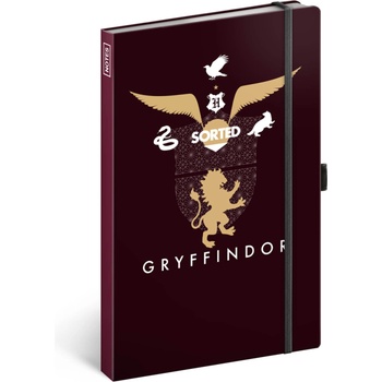 Notique Бележки Хари Потър - Грифиндор, подплатени, 13 x 21 cm BAAGL NOTIQUE | Cherven | Home | UNI