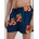SELECTED Бански гащета Selected Classic swimming shorts - Blue (Insignia Blue / Aop Peach)