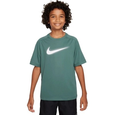 Nike Dri-FIT Multi+ sportovní tričko Unisex Trička s krátkým rukávem zelená