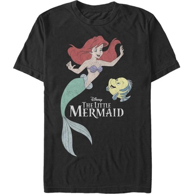 ZOOT. Fan Черна мъжка тениска Disney Русалка приятели ZOOT. Fan | Cheren | МЪЖЕ | L