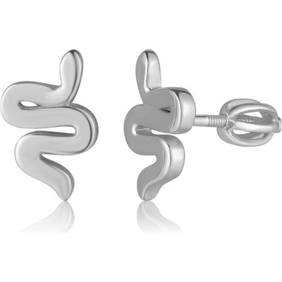 JVD Dámské stříbrné peckové náušnice na šroubek SVLE3211XH200SR – Zboží Mobilmania