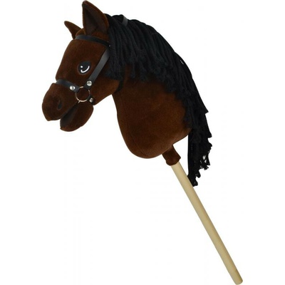 Steppos Hobby horse Stepos Premium Lucky tmavo hnedý