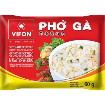 Vifon Pho Gá Instantní kuřecí polévka s rýžovými nudlemi 60g