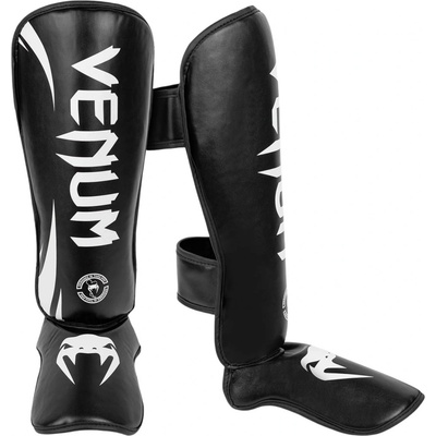 Venum CHALLENGER STANDUP SHIN GUARDS Chrániče holení Černá Bílá – Zboží Dáma