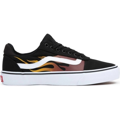 VANS MN Ward Deluxe faded flame/black/white Čierna