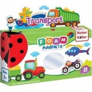 Roter Käfer Set of magnets. Transportation