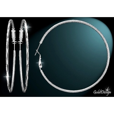 Gold Design kreole Thia 1 rhodium GD957