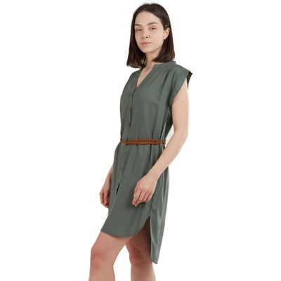 Fundago Mona Dress-537 khaki