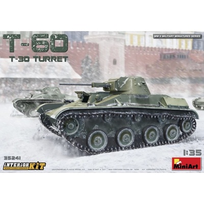 MiniArt T-60 T-30 Turret w/ Interior Kit 1:35