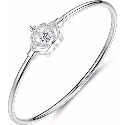 Silenti Jewelry Сребърна гривна "Корона