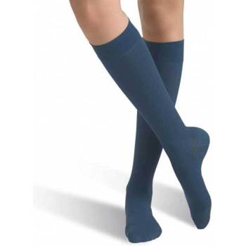 Дамски чорапи три-четвърти в петролено