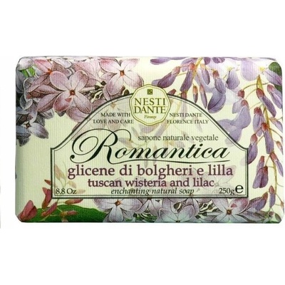 Nesti Dante Romantica Tuscan Wisteria & Lilac prírodné mydlo 250 g