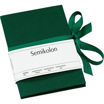 Semikolon Фотоалбум Uni Leporello вертикални тъмнозелен (364050)