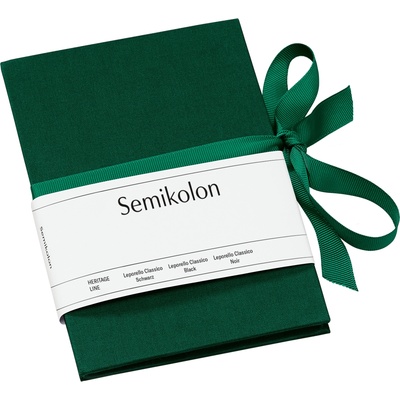 Semikolon Фотоалбум Uni Leporello вертикални тъмнозелен (364050)