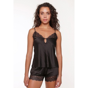 Lingadore САТЕНЕН КОМПЛЕКТ 18371 black lingadore