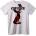 NOONEBRAND Тениска Митично червено същество - 2XL, White