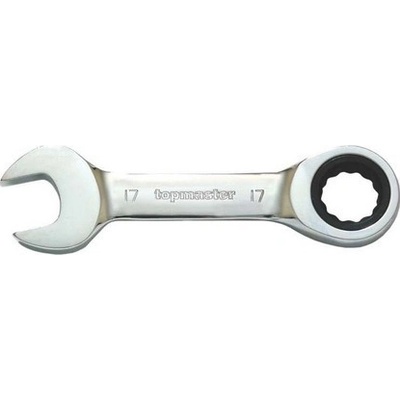 Top Master Pro Klíč očkový krátký 17mm kombinovaný s ráčnou TMP TM-231919