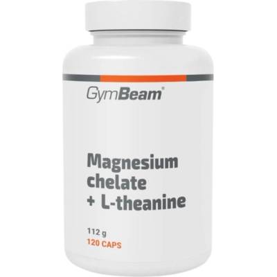 GymBeam Magnesium Chelate + L-Theanine [120 капсули]