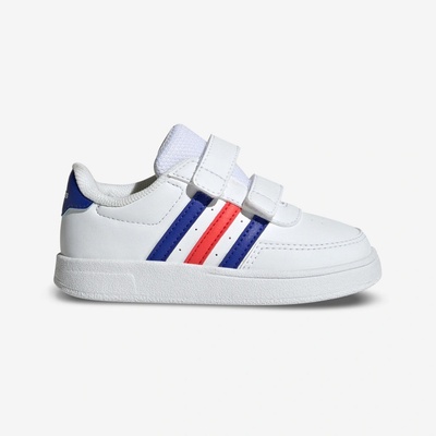 adidas detská obuv Breaknet bielo-modro-červená biela